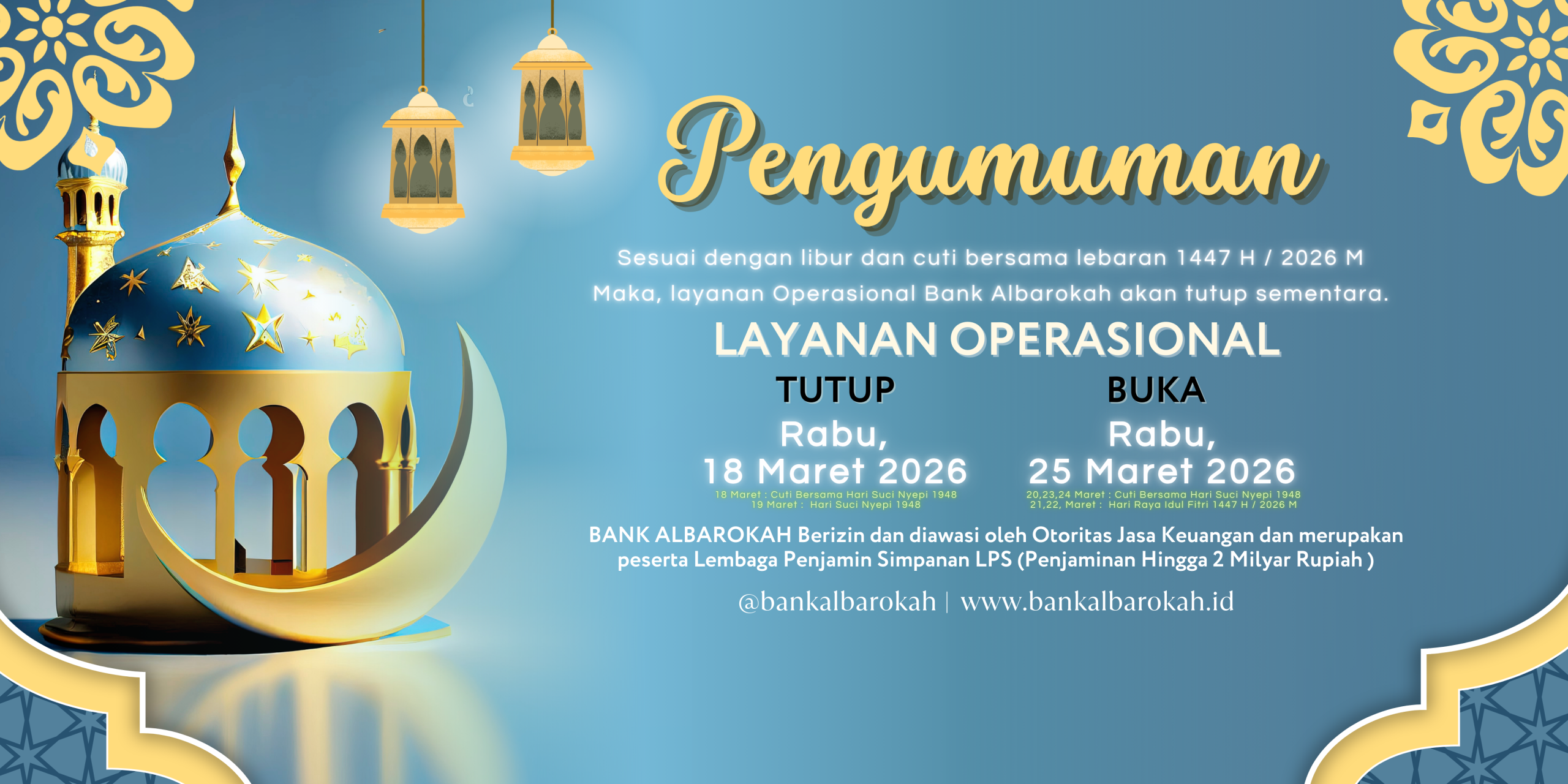 Libur Lebaran 2026 M